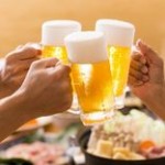 定年退職祝いの乾杯