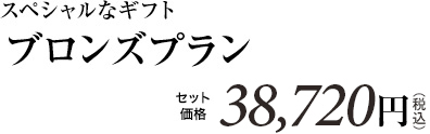 スペシャルなギフト ブロンズプラン